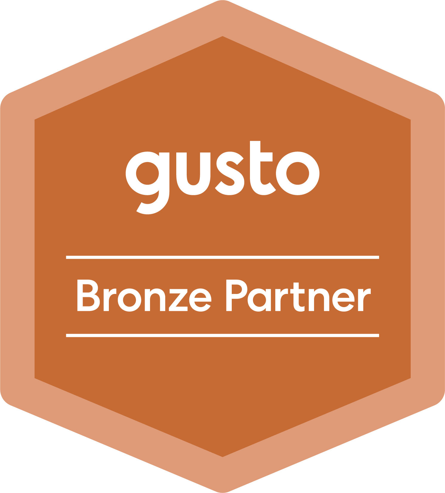 Gusto Bronze Partner Badge